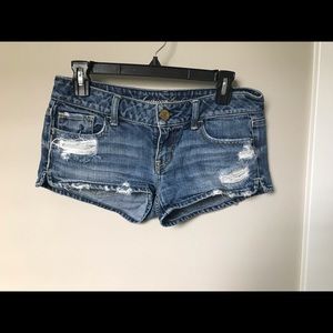 Distressed American Eagle Shorts